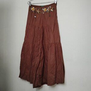 NWOT-FAMOSA-M- skirt wide leg pants